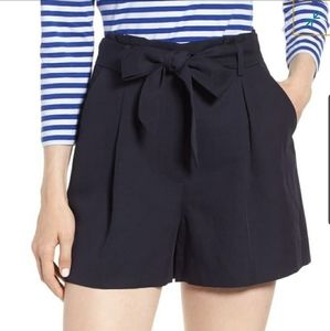 NS Paperbag waist Linen & cotton Blend